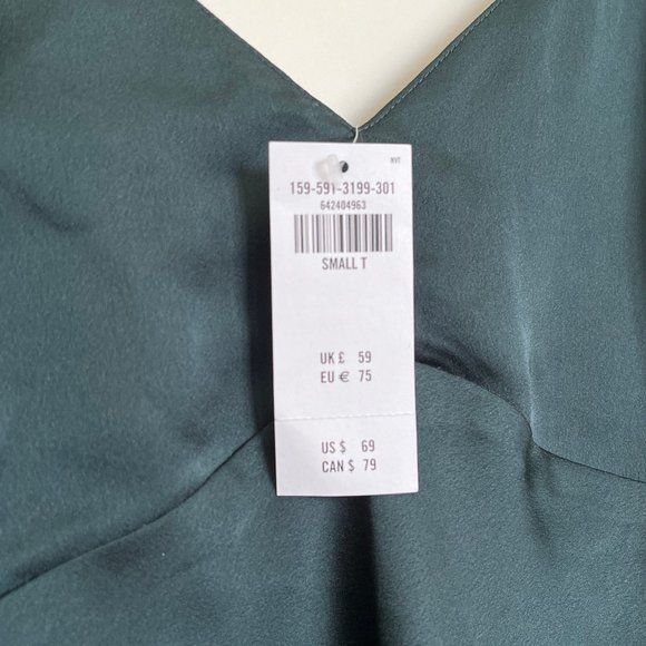 A&F Satin Slip Mini Dress - Picture 6 of 6